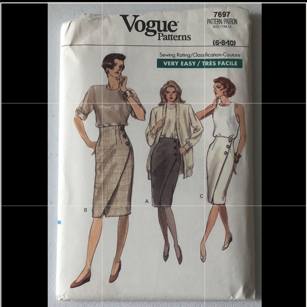 Vogue Pattern Set 7697